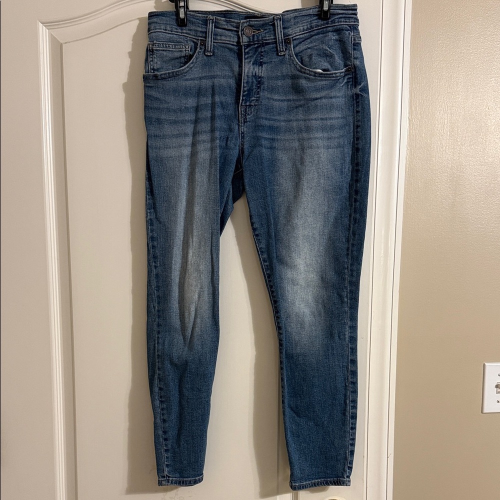 Lucky Brand Women's Straight Leg Blue Jeans